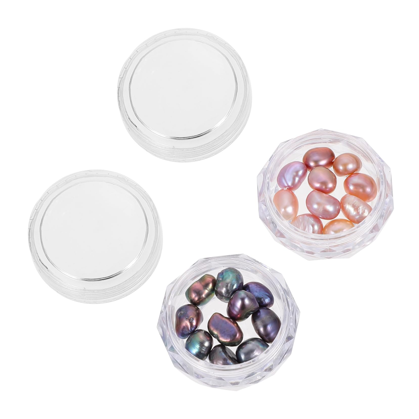 Didiseaon Nail Charms Pearls Trendy Nail Charms DIY Manicure Ornaments Irregular Pearl Decor