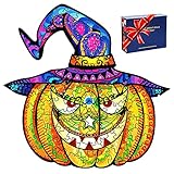 Wooden Jigsaw Puzzles,Unique Shaped Jigsaw Puzzles, Jigsaw Puzzles for Adults,Wood Cut...