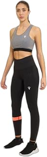Macron Run Scd Beatrix Crop Bra Light Gry Mel Wmn Top Donna