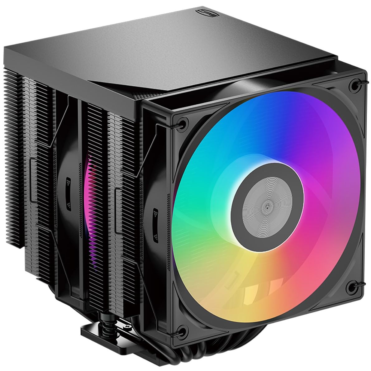 PCCOOLER CPS RT620Pro TC ARGB CPU空冷クーラー、デュアルタワー・ヒートパイプ6本、TDP
