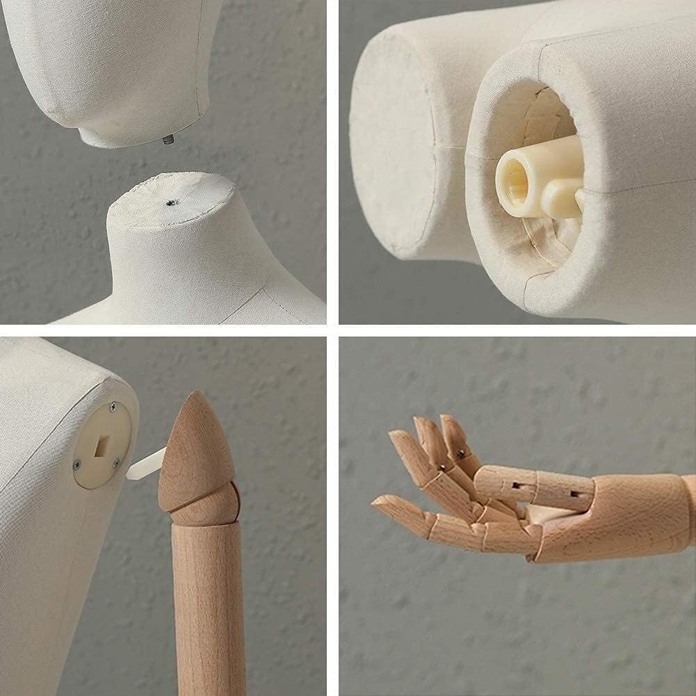 Schaufensterpuppen für Kleidung, weibliche Büste, Modell, Schnullerständer, Hochzeitskleid, Schaufenster