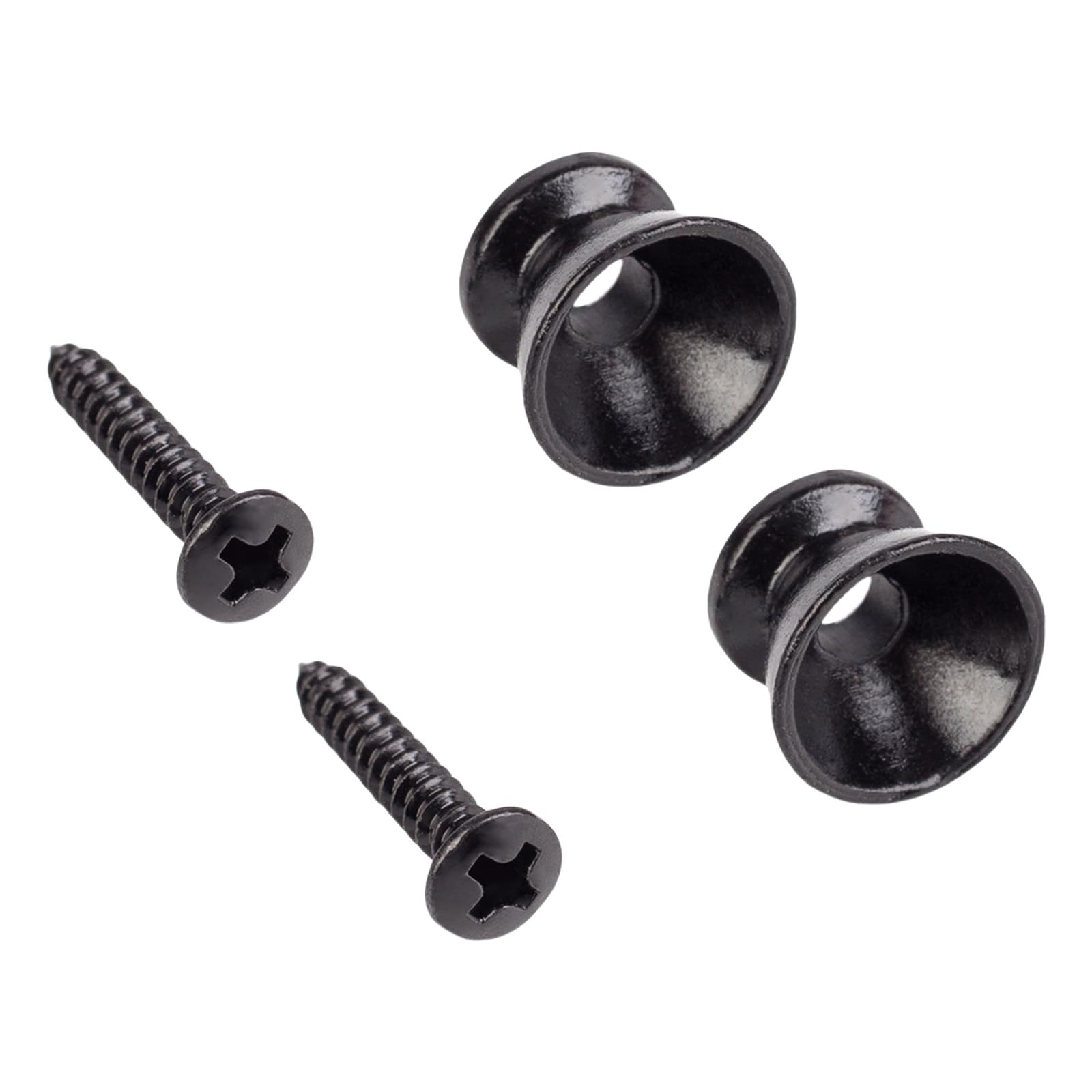 CAZSTYK 2pcs Guitar Strap Buttons Locks Guitar Straplocks Strap Retainer Pegs for Daily Practice Durability Buttons