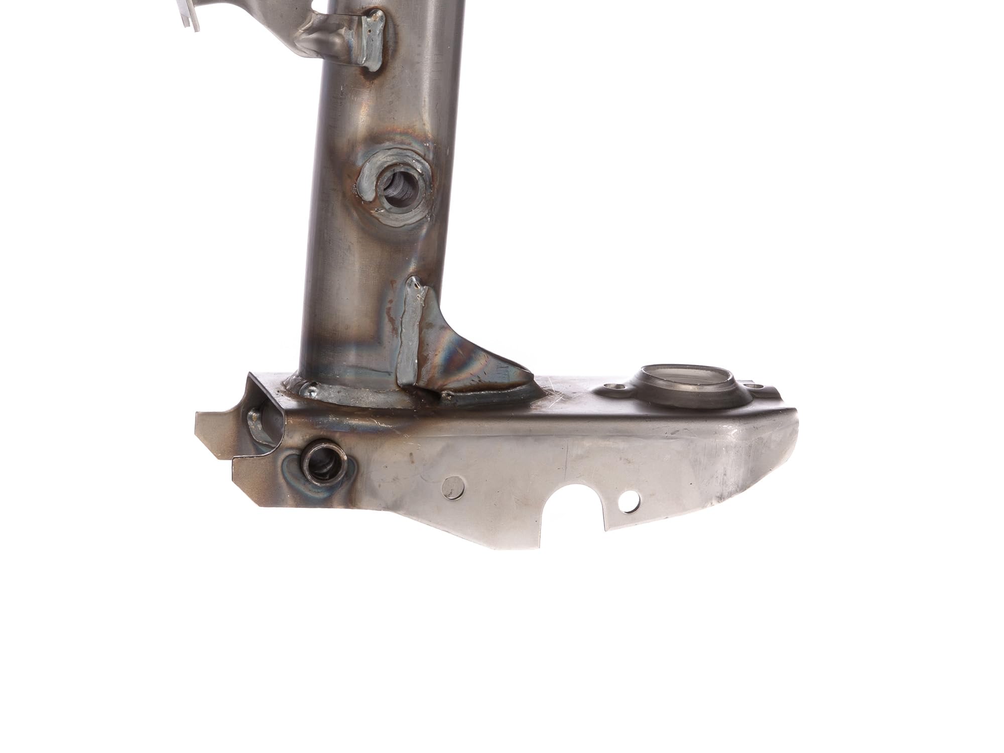 MZA Rahmen, mit Knotenblech Enduro, ohne Typschild, unbeschichtet - Simson S50, S51, S53, S70, S83
