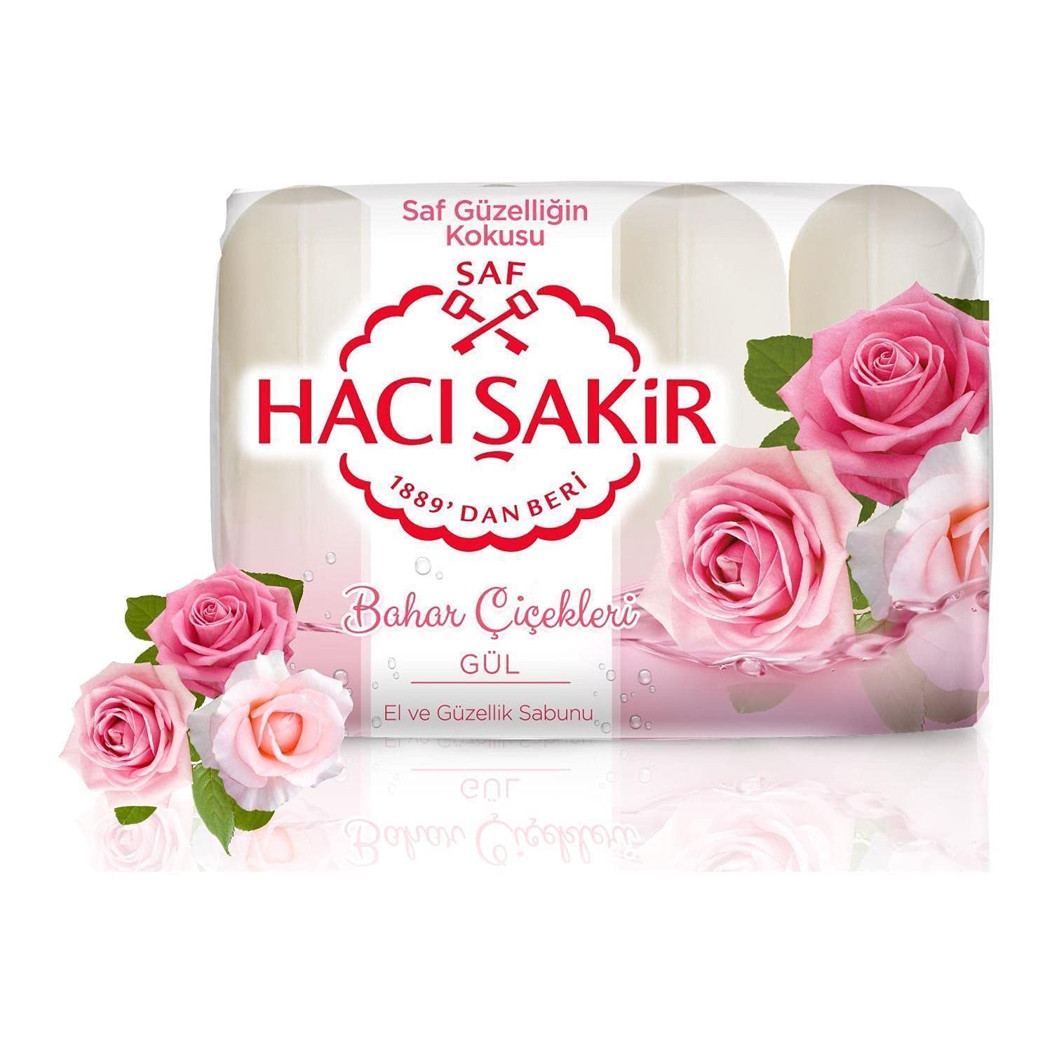 Hacı Şakir Gül Güzellik Sabunu 4 Lü