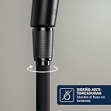 GROHE Vitalio Start 250 – Exposed Thermostatic Shower System with Aquadimmer Function (Round 25cm Head Shower 1 Spray, Round 11cm Hand Shower 2 Sprays, Hose 1.75m, Water Saving), Matt Black, 266772431 - 6