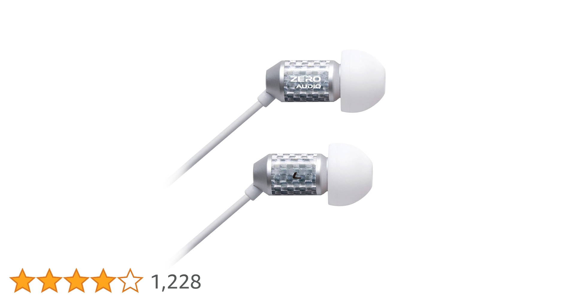 Amazon.co.jp: ZERO AUDIO カナル型イヤホン WHITE TENORE