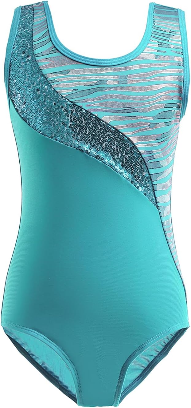 Viriber Gymnastics Leotards For Girls Gymnastics Girls' Activewear Dresses Dance Ballet Suit