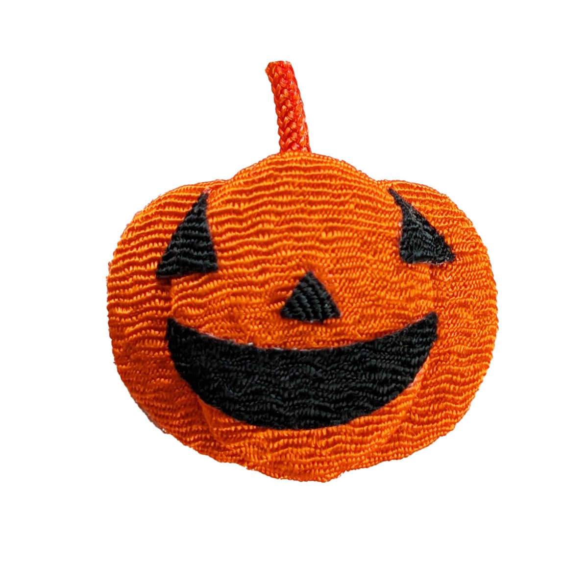 Amazon | ハロウィン ちりめんパーツ◇ちりめん細工 笑うかぼちゃ（1個
