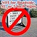 Sidewalk Sign Replacement Letter Set for White Signs, 4 Inch Letters Fit 24x36 Inch Sign Faces