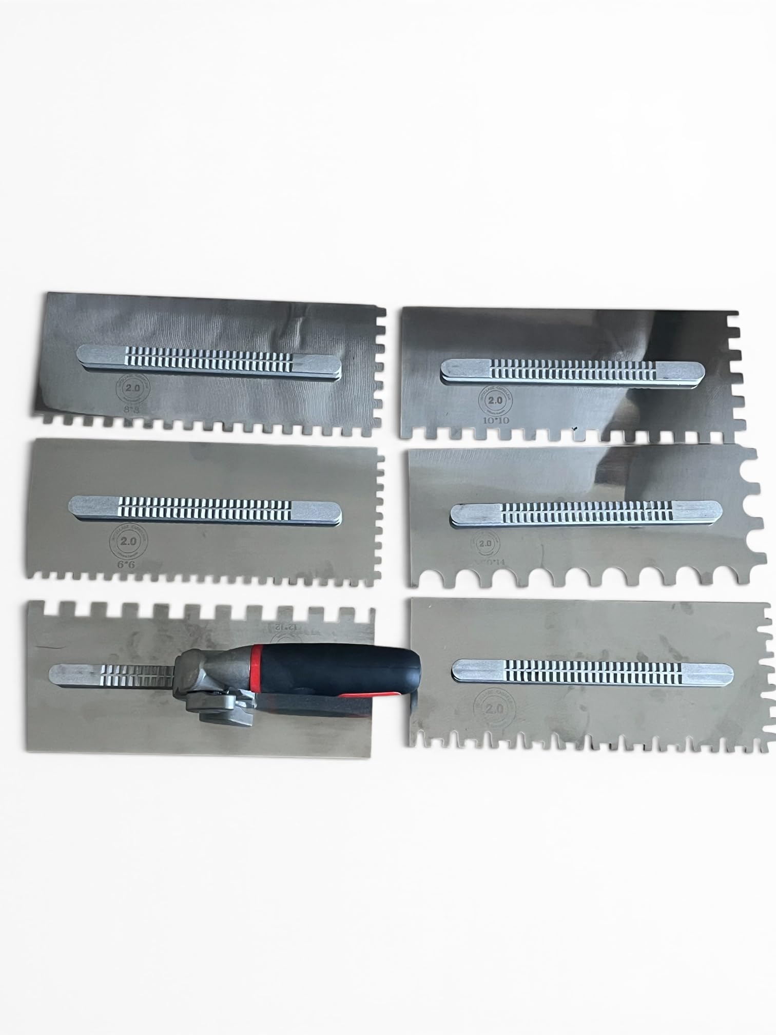 Coffret Peignes Professionnels pour Carreleurs – Kit Complet avec Manche Ergonomique