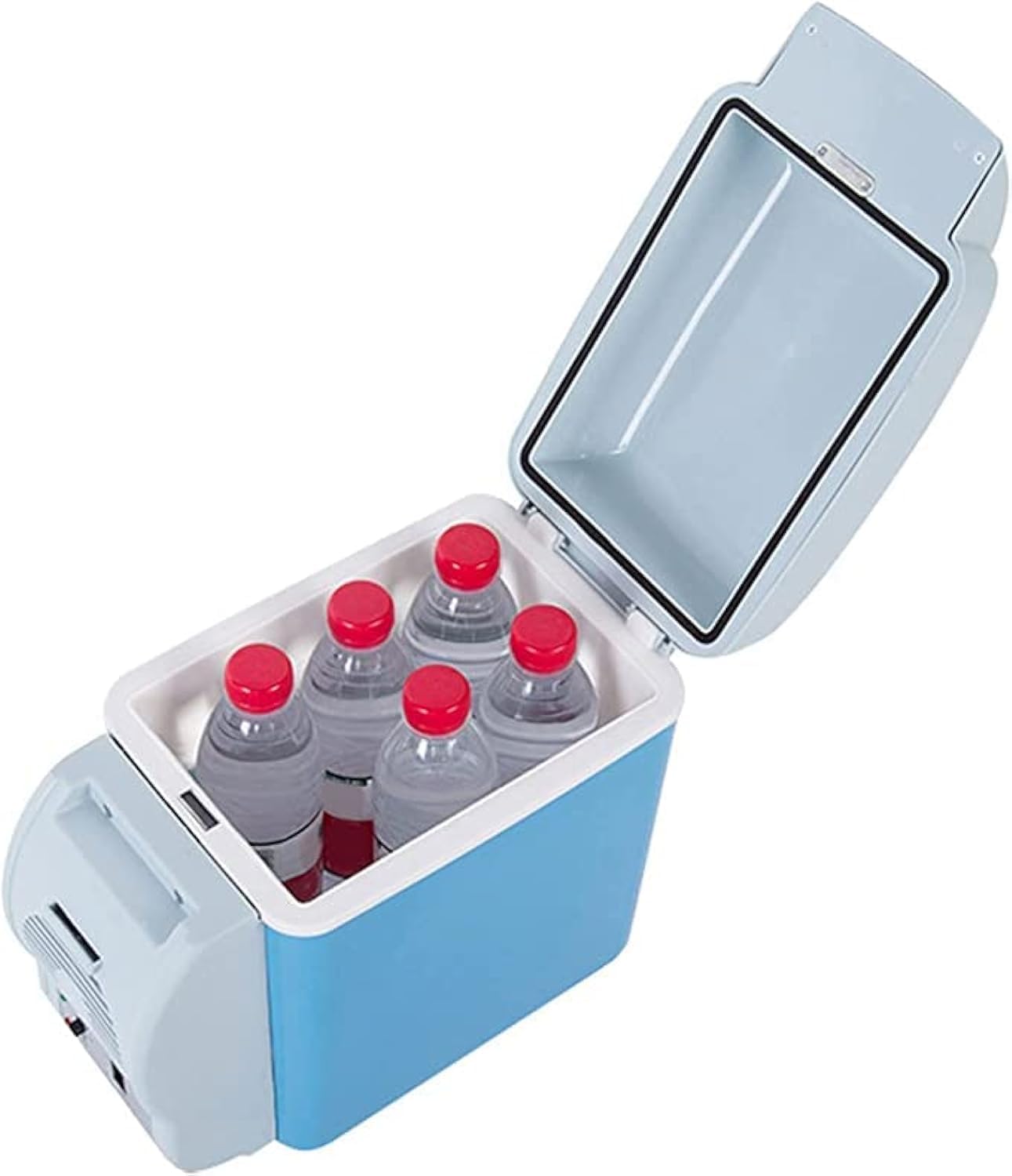 Car Icebox 7.5L Dual Function Mini Car Refrigerator Food and Beverage