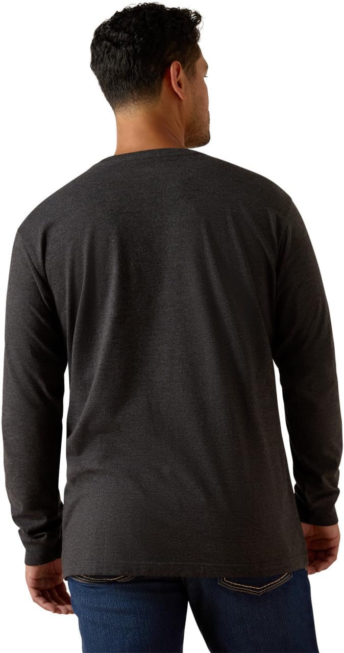 ARIAT Men’s Rebar Cotton Strong Logo Short Sleeve T-Shirt - Image 2