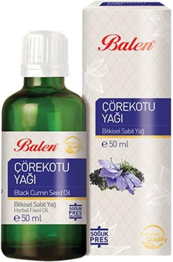 Balen Çörekotu Yağı 50 ML(Soğuk Pres - Yerli Çörekotu)