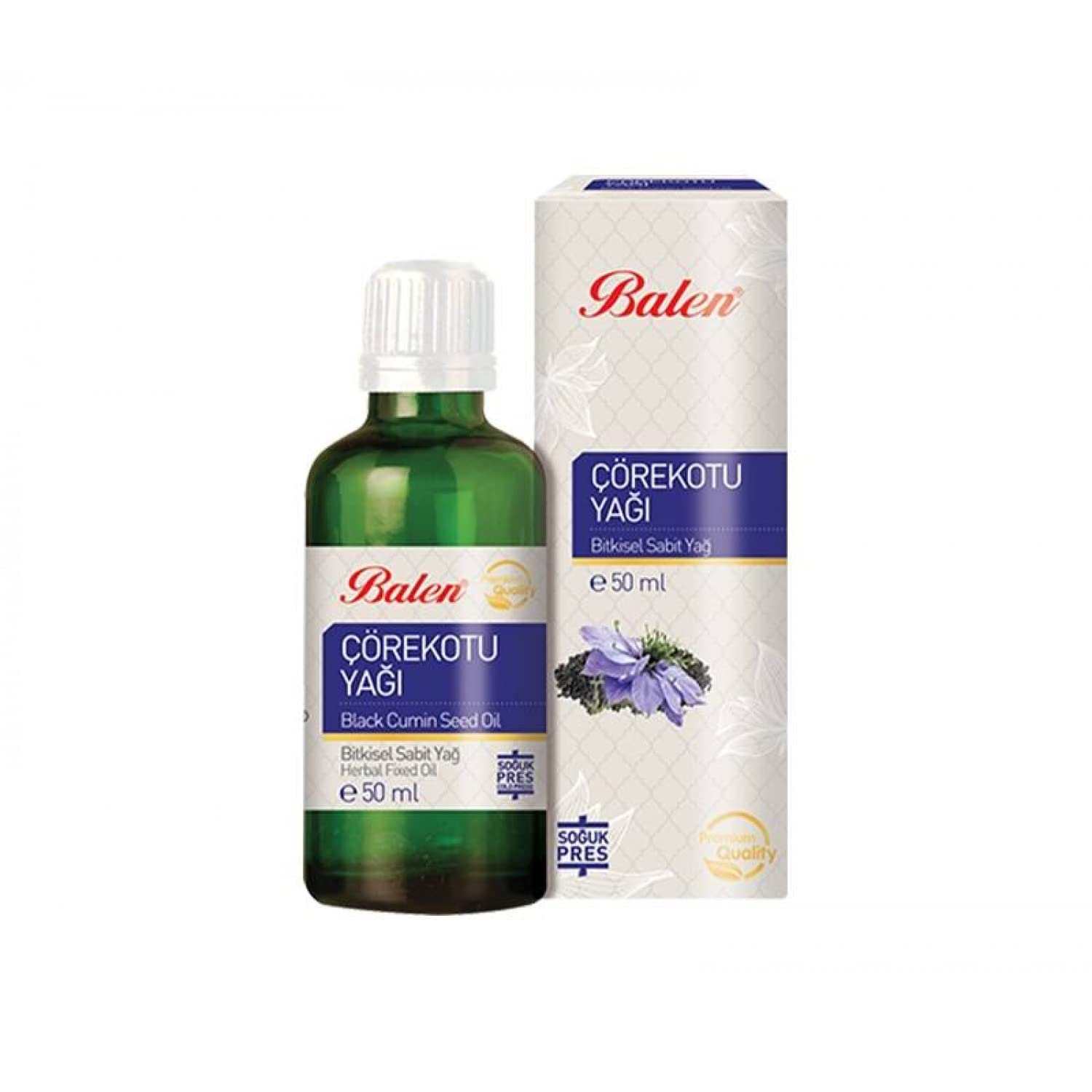 Balen Çörekotu Yağı 50 ML(Soğuk Pres - Yerli Çörekotu)
