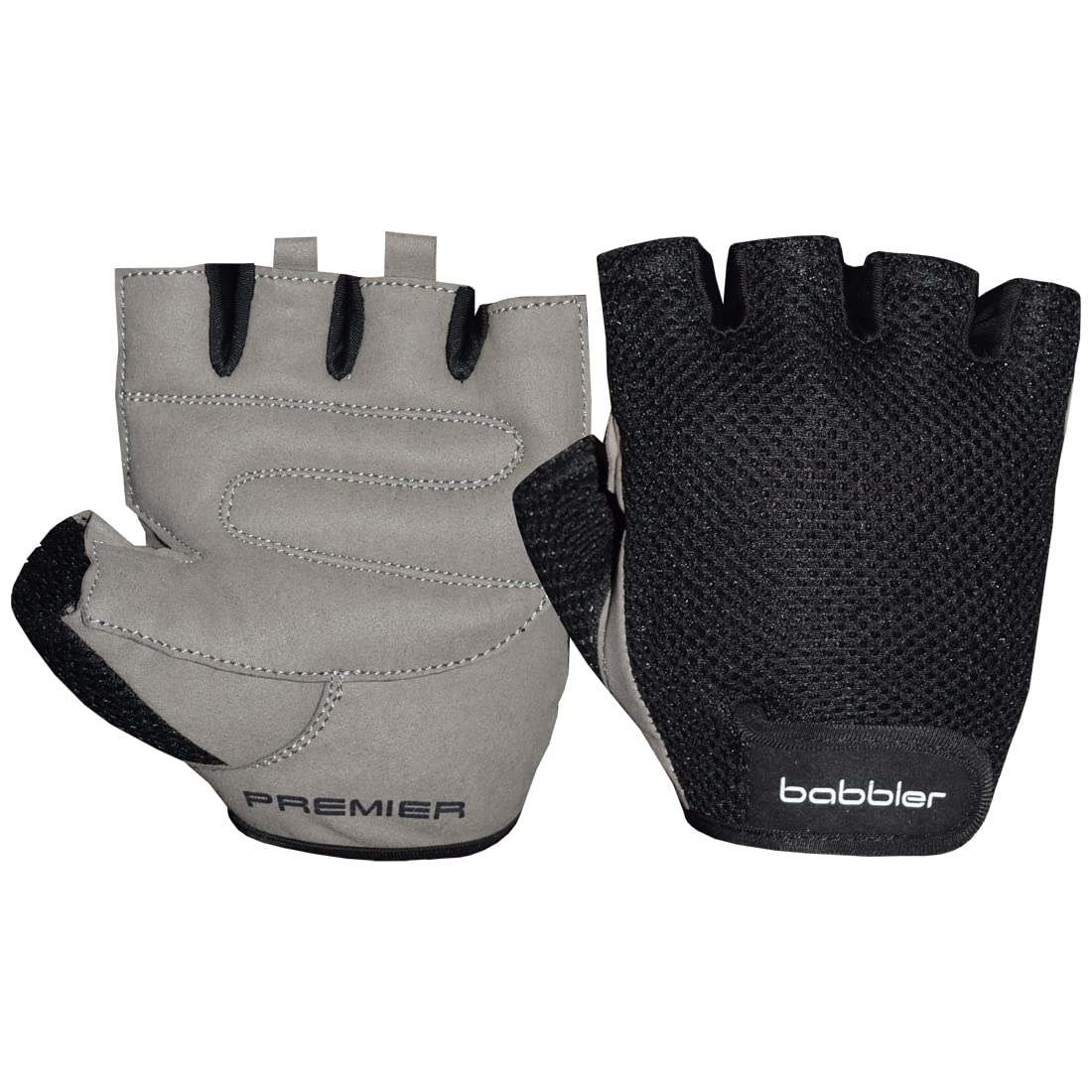 BABBLER Premier Gym Gloves, Fitness Gloves with Wrist Support (Large, Black) (B0BHF3M1KM) Amazon Price History, Amazon Price Tracker