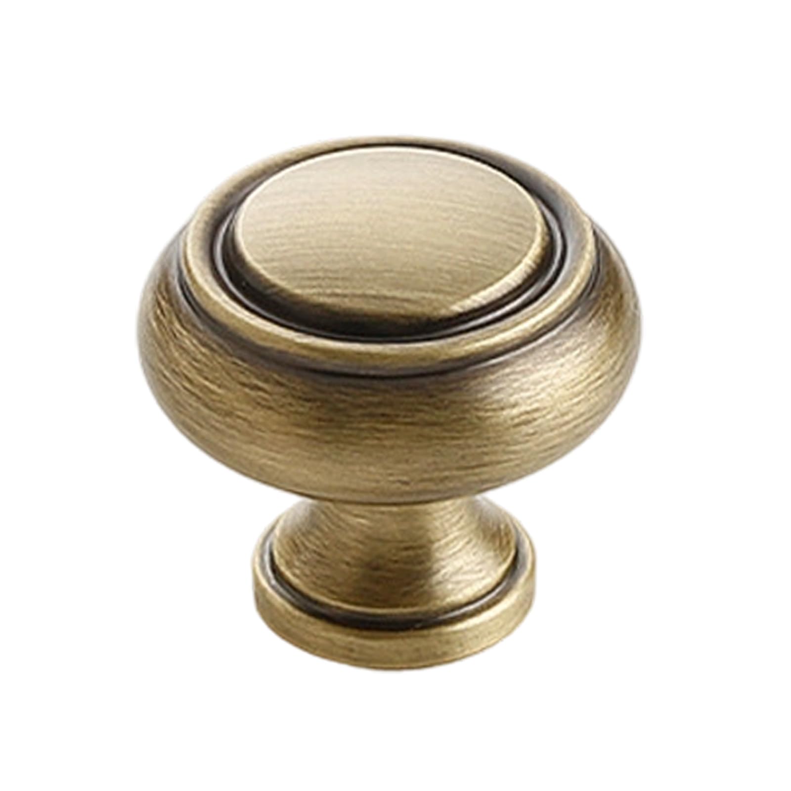 Yanwuwa Multicolor Brass Handles Comfortable Grip Drawer Pull Simple Installation For Cabinets Drawers Cupboards Vintage Cabinets Hardware