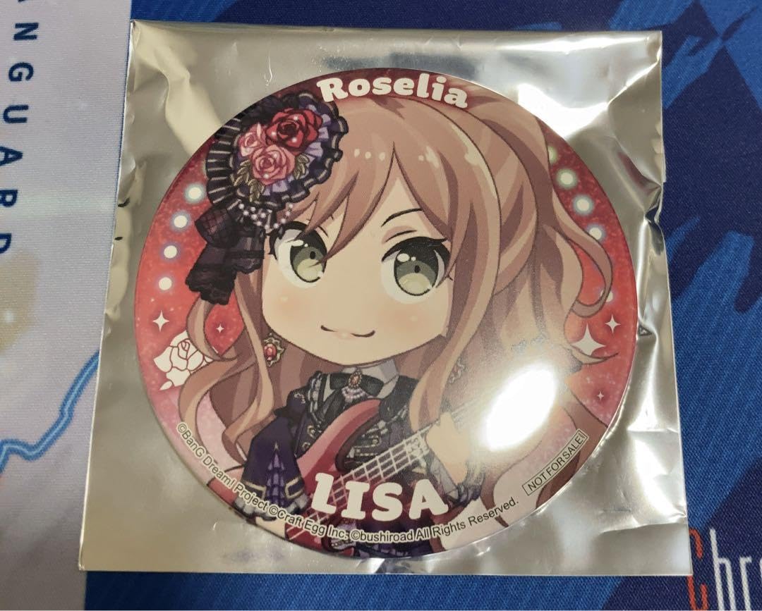 バンドリ Roselia ゲーマーズ 限定 缶バッジ
