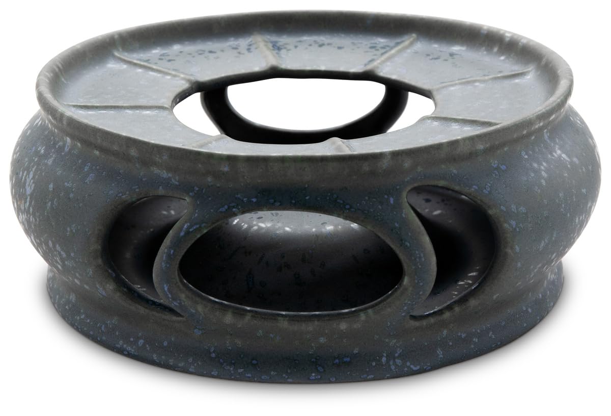 ZIELON GU-1471 Calientaplatos de cerámica de 18,5 cm para mantener comidas calientes
