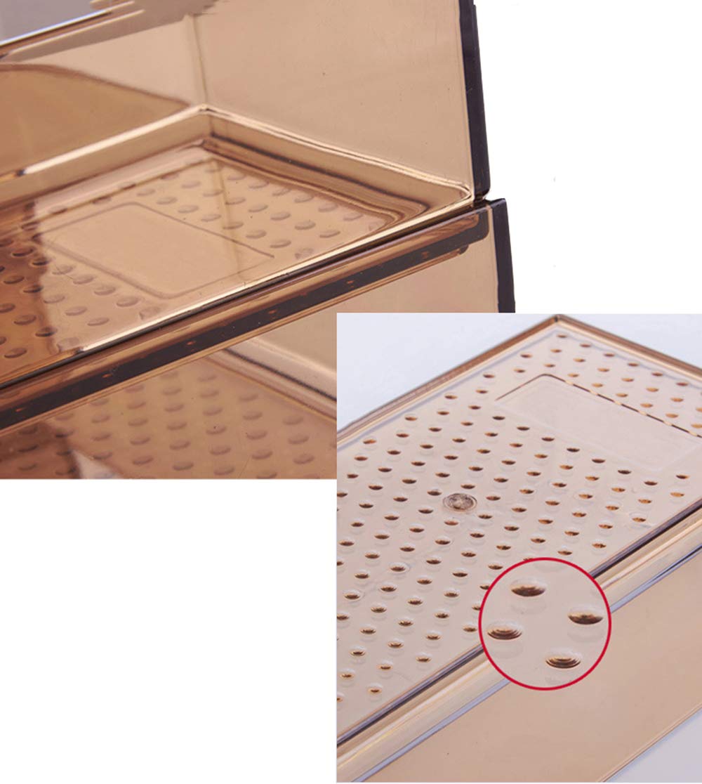 Este Juego de 4 bandejas para Cubiertos, separadores de cajones para Cubiertos y Utensilios de Cocina, está Hecho de plástico Libre de BPA.