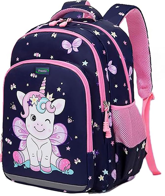 Frantic RR Waterproof Polyester 26L School Backpack | Lightweight Daypack & Picnic Bag for Boys & Girls | Durable, Spacious & Stylish Travel Bag Frantic RR Waterproof Polyester 26L School Backpack | Lightweight Daypack & Picnic Bag for Boys & Girls | Durable, Spacious & Stylish Travel Bag