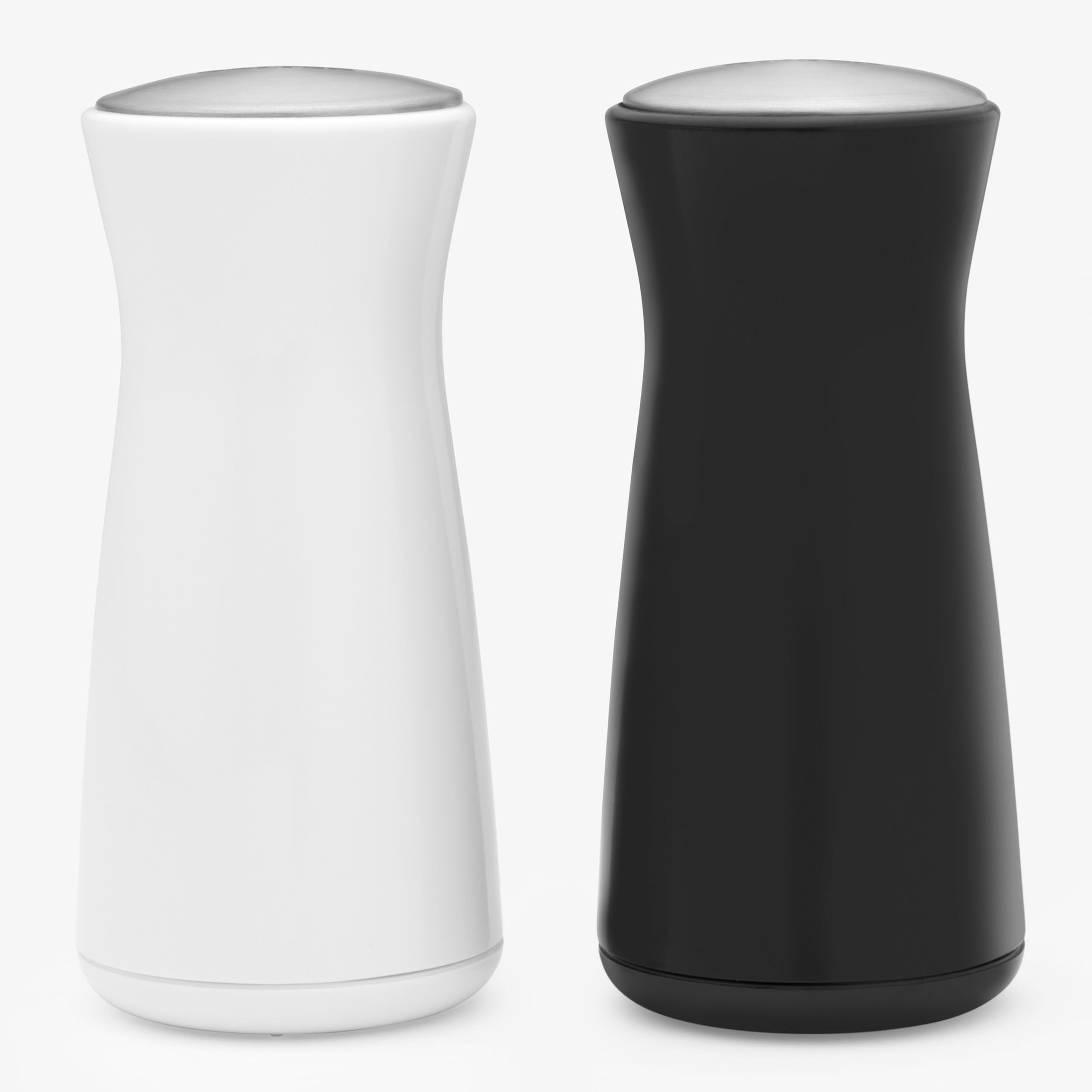 Salter BW12947EU7 Gravity Salt and Pepper Shaker Set, Classic Seasoning Mills, Salt & Pepper Pots, Tilt to Operate