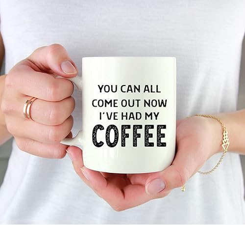 Miniatura 10 de Andaz Press Taza de café divertida de cerámica de 11 onzas  Don't Hate Me Because I'm Beardiful - Tazas de café divertidas para hombres, regalos