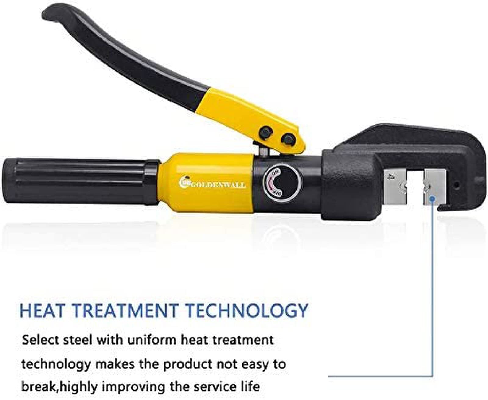 Amazon | 7-11トン油圧圧着機、圧着ダイス付き、電線スリーブ、ラグ