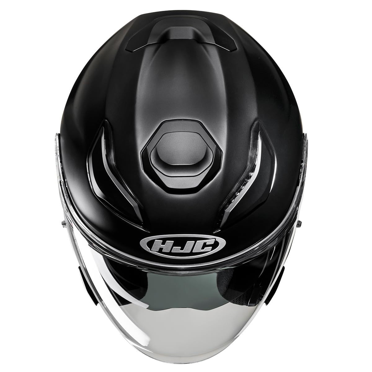 HJC, Jet-Motorradhelm F31 Halbmattes Schwarz, M