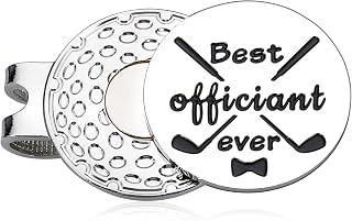 Wedding Officiant Golf Gifts Funny Golf Ball Maker Golf Gifts for Him Best Officiant Ever Gifts from Couple, Bride Groom Thank You Gifts, Proposal Gift for Wedding Officiant Pastor Minister Silver