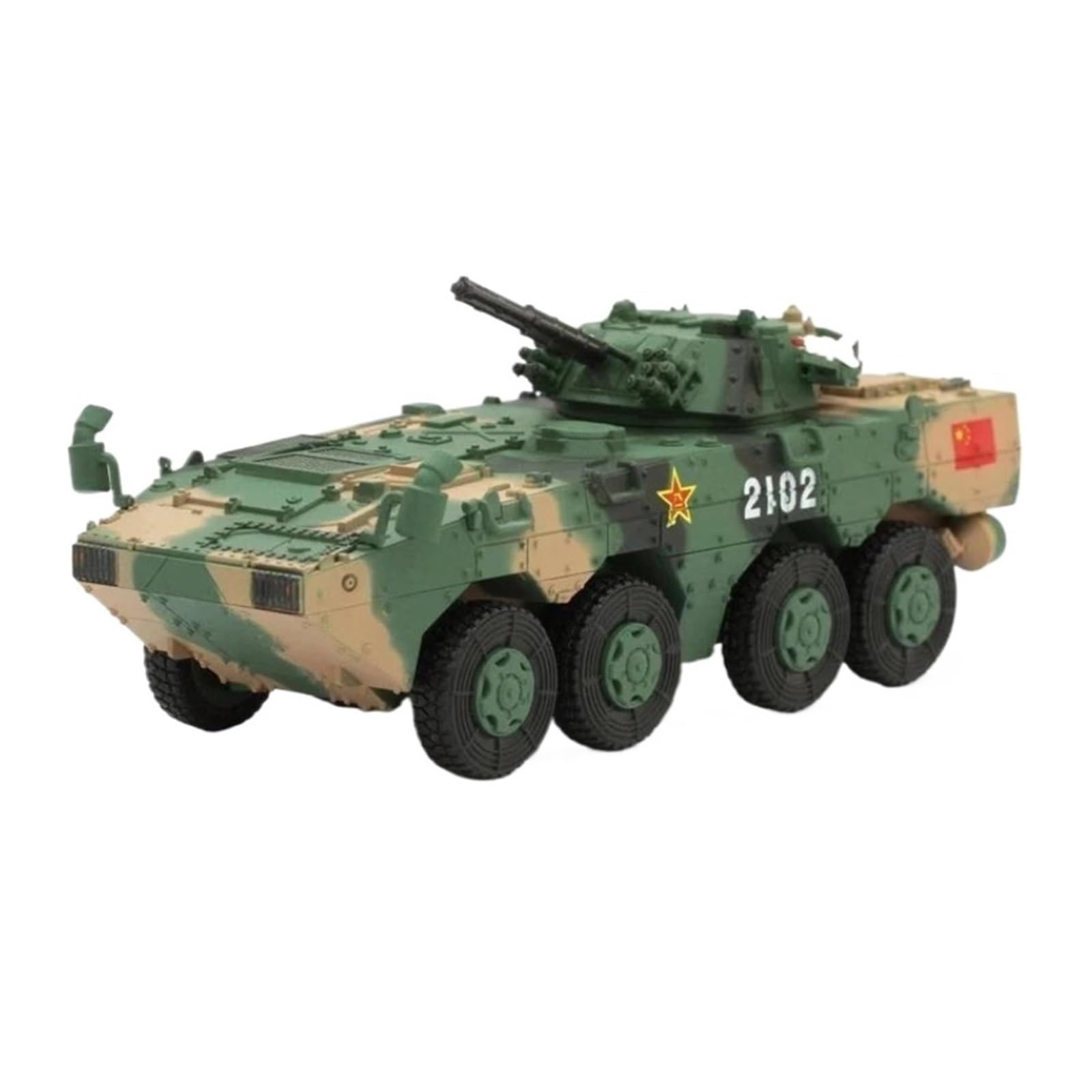 Models Model Chinese ZBL-09 Wheeled Armoured Tank, 1:72 Scale, No. 63000, Die Casting, Collectible Molded Assault Tanks