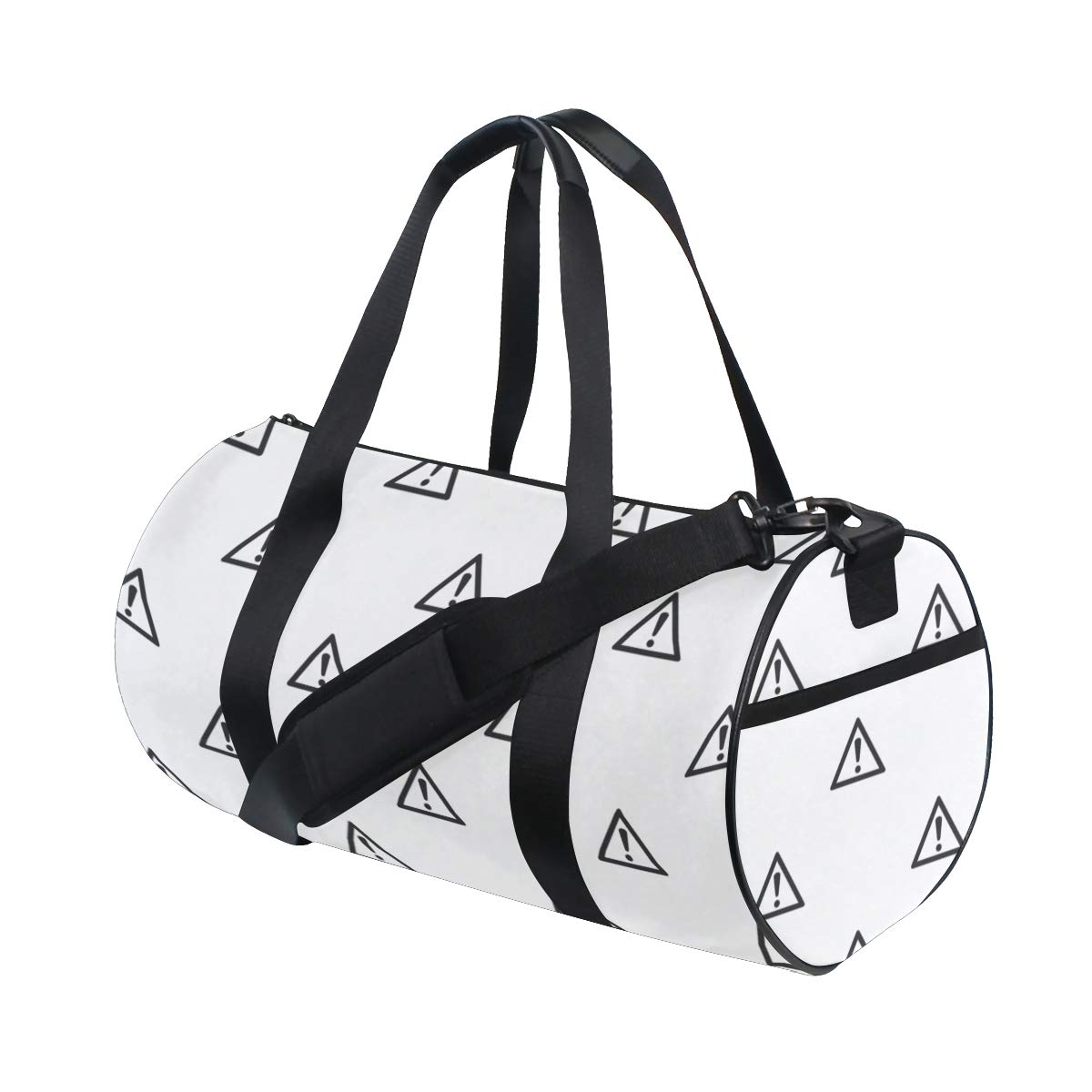 Gym Bags Daily Exclamation Mark Simple Decor Fitness Coach Functional Weekend Duffel For Student Men