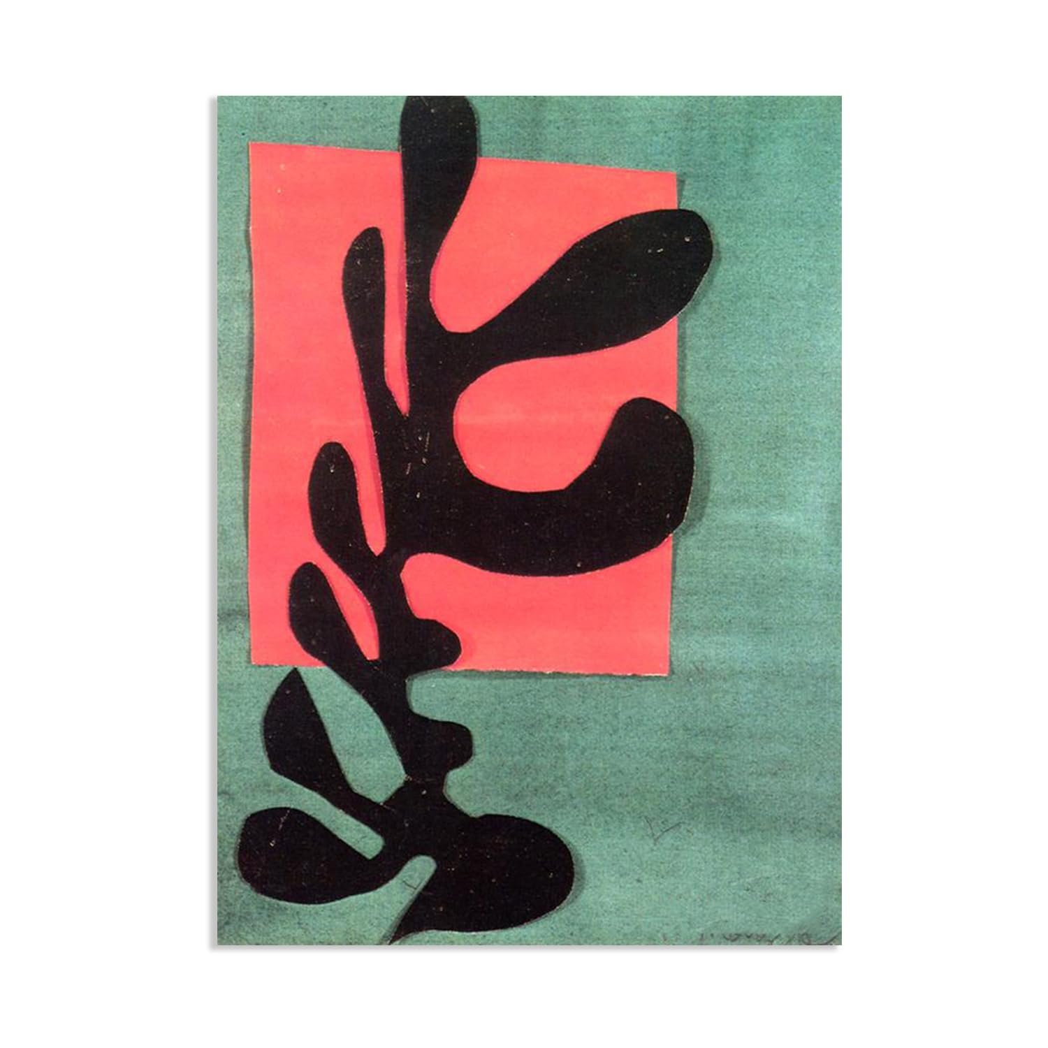 MYCGGDGH Henri Matisse Painting Reproduction Negro Boxer Henri Matisse abstract art canvas wall reproductions classic poster for living room Bathroom Office 85x60cm(33x24in) poster