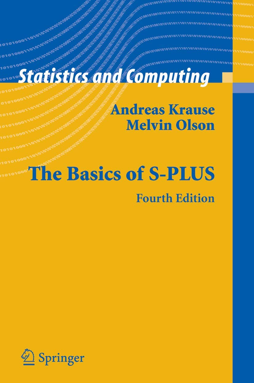 Amazon | The Basics of S-PLUS (Statistics and Computing) | Krause 