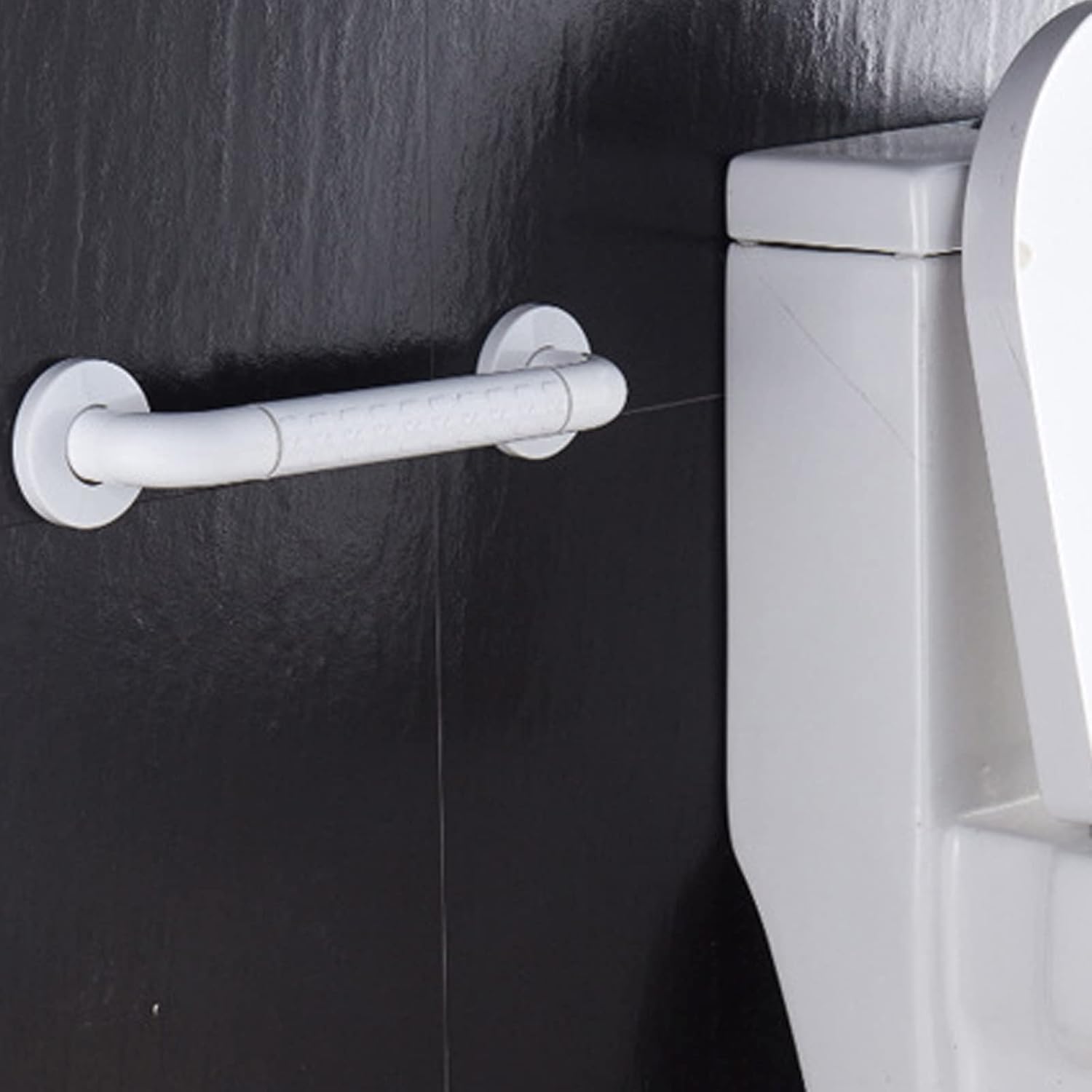 FYLZW Grab Rails,Anti Slip Bathroom Grab Bar, Safety Bathtub Grip Handle, Wall Mount Shower Balance Bar, Toilet Hand Rail for Elderly Seniors, Disabled/White/30Cm/12In : Health & Household