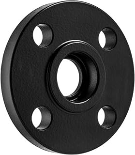 USA SEALING BULK-PF-197 Class 150 Black-Coated Steel Pipe Flanges Socket Weld, Pipe Size 3