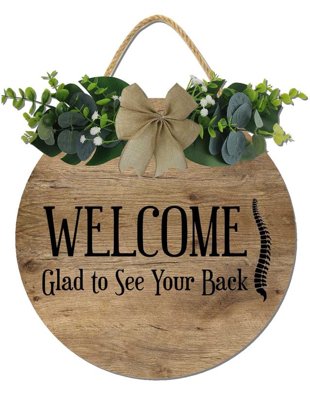 Cartello con scritta Welcome to Our Home per porta d'ingresso, decorazione rotonda in legno rustico da appendere per casa colonica portico all'aperto casa vacanza porta d'ingresso segno decorazione