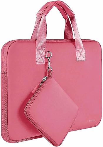 Miniatura 23 de Hseok Funda para laptop de 13.3 a 14 pulgadas con bolsa pequeña, bolsa de neopreno para computadora compatible con MacBook Pro de 14 pulgadas