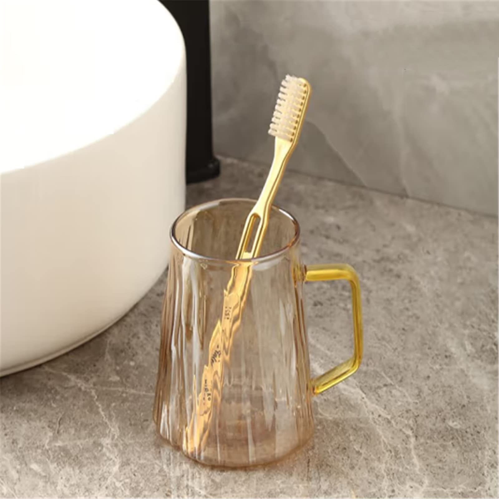 Bicchiere Portaspazzolino Tazza for collutorio for uso domestico portatile for colluttorio in vetro per Accessori da Bagno