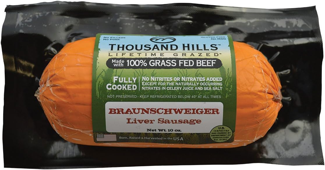 Braunschweiger Liver Sausage (8 units @ 10 oz)