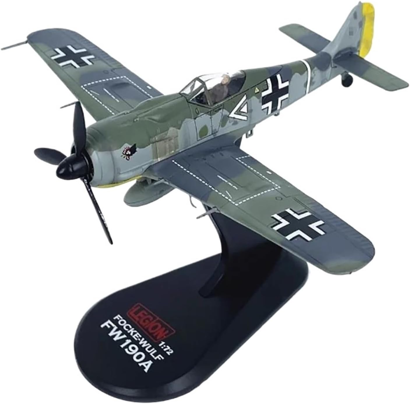 1 72 ドイツ FW190A ヴィンテージ戦闘機 ダイキャストメタル飛行機
