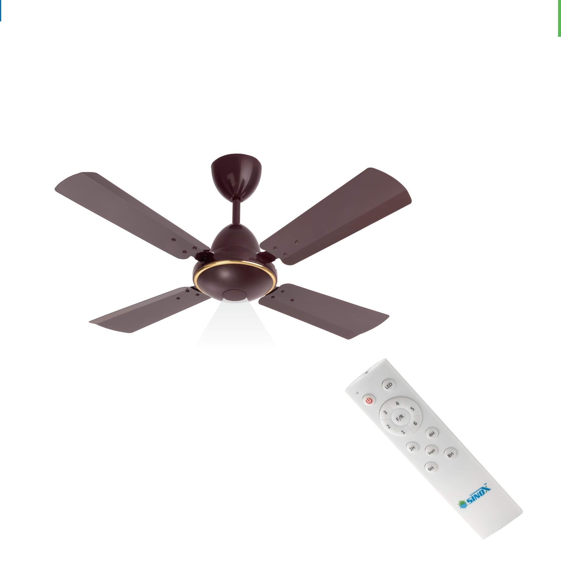 Buy Sinox Premium Energy Saving 4 Blade Ceiling Fan with Remote Control