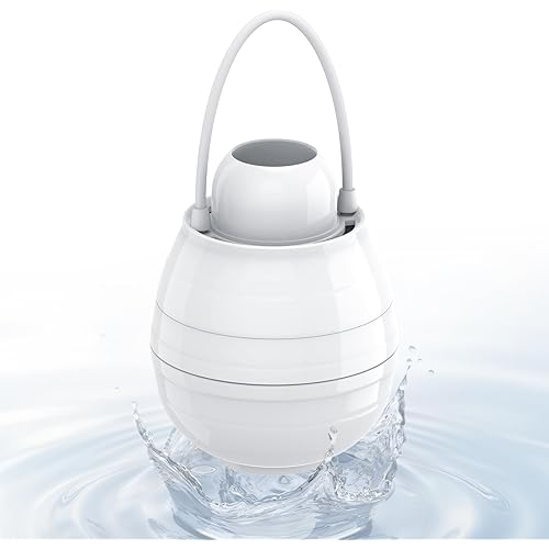 Bath Water Filter for Tub Faucet with Overflow, 10-Layer Filtration, 7500 Gallons, Removes Chlorine, Hard Water Softener, Vitamin C, Skin & Hair Care