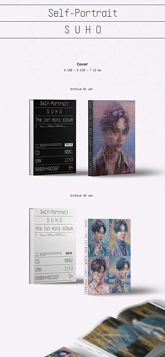 Amazon.com: SUHO EXO - 1st Mini Album Self-Portrait (Random ver
