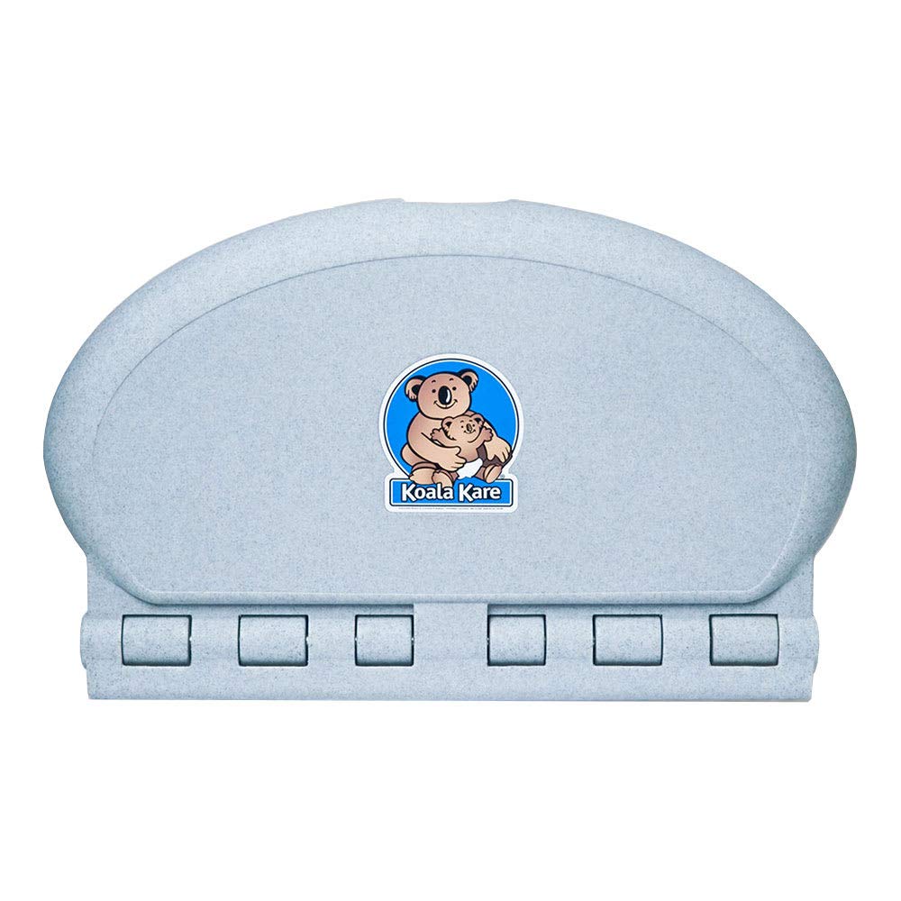 Koala Kare KB208-12 Horizontal Wall-Mounted Changing Station - Polypropylene, Gray Granite