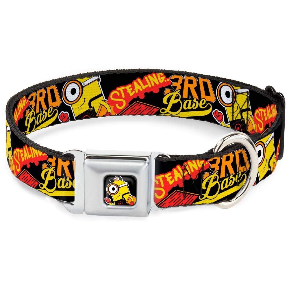 Collier de chien Minion Buckle Down pour sécuriser les chiens actifs