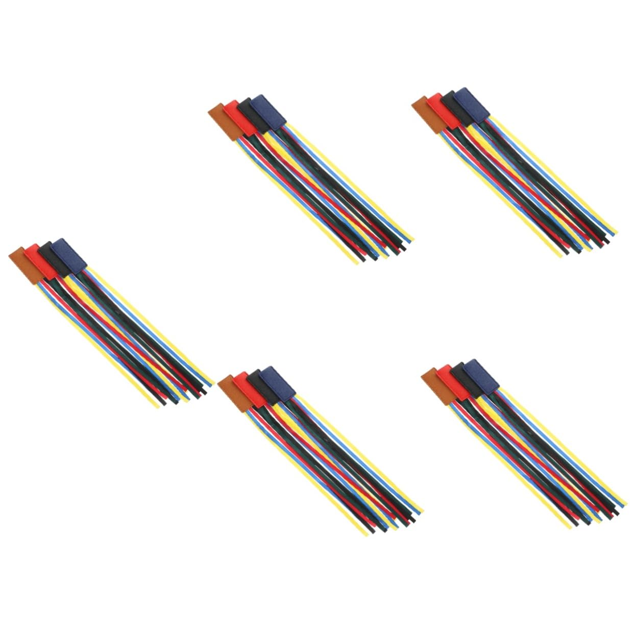 VILLCASE 20 Pz Segnalibro a nastro in pelle ribbon segnalibri personalizzati di pagina del libro marcatori a nastro arredamento adornare scheda lettura del segnalibro del nastro 皮革，丝带