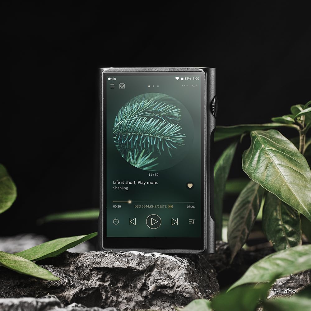 SHANLING M3 Ultra M3U Portable Android 10 MP3/MP4 Player High Resolution Audio,Bluetooth 5.0 Audio Player ES9219C 4.2in LCD Touch Screen 5G DAC/AMP Android 10 3.5mm&4.4mm Output for Home/Car Audio