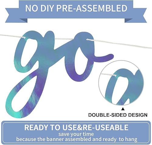 Miniatura 187 de BEISHIDA Cartel Purple Go Shawty It's Your Birthday - No DIY - Cartel de feliz cumpleaños con purpurina con temática de hip hop, pre-encordado