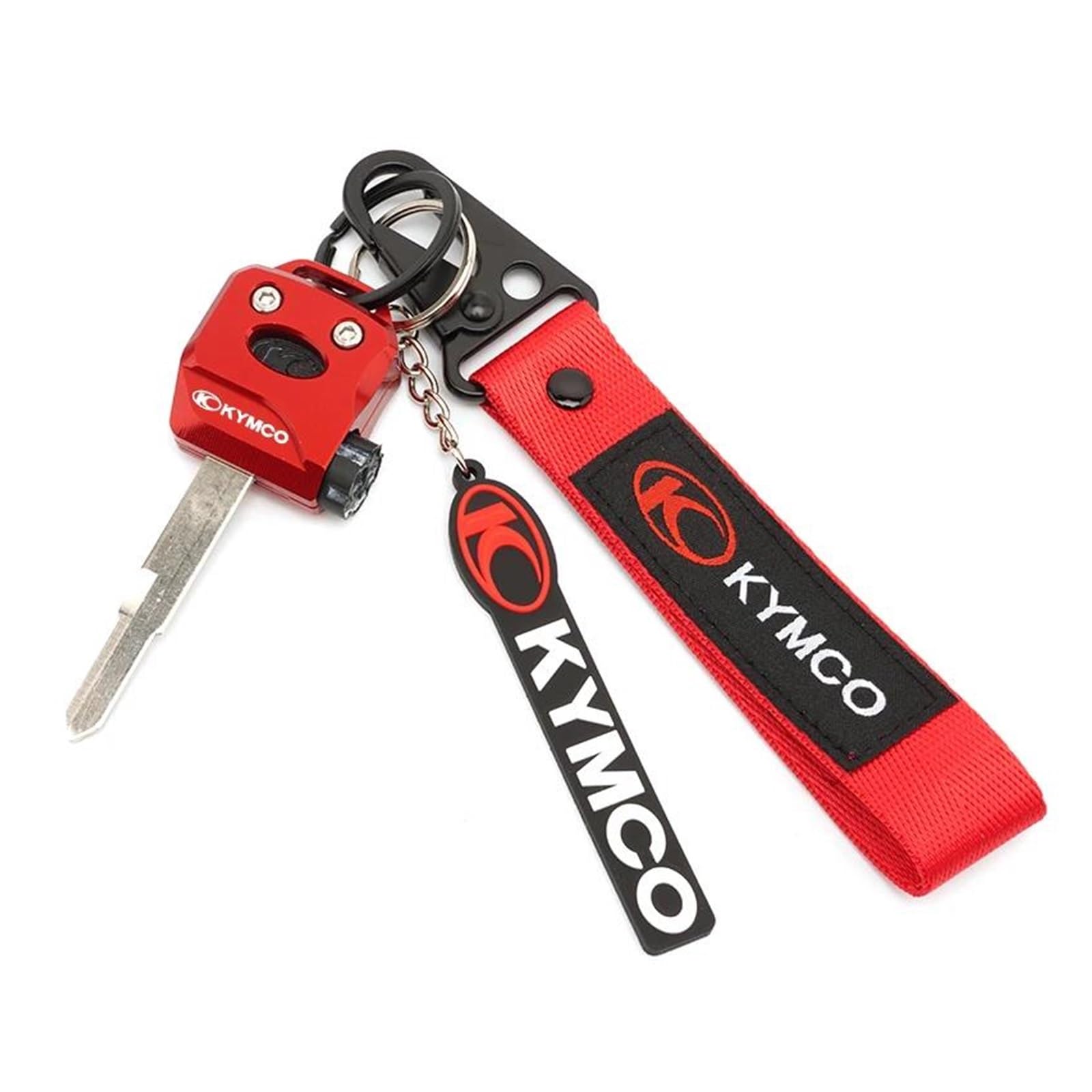 Per Kymco Xciting 300 Downtown 125I 200I 300I 350I Xtown 125 Copritasto Portachiavi Guscio Per Chiave(Red3)