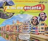 a mi me encanta espagnol cycle 4 / 3e lv2 - coffret cd/dvd classe - éd. 2017: enregistrements audio et vidéo